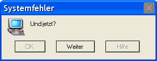 Systemfehler