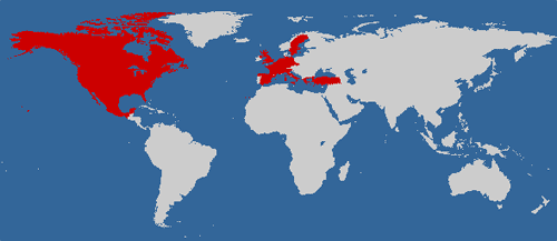 Besuchte Länder