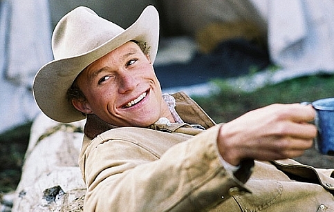 Heath Ledger in Brokeback Mountain